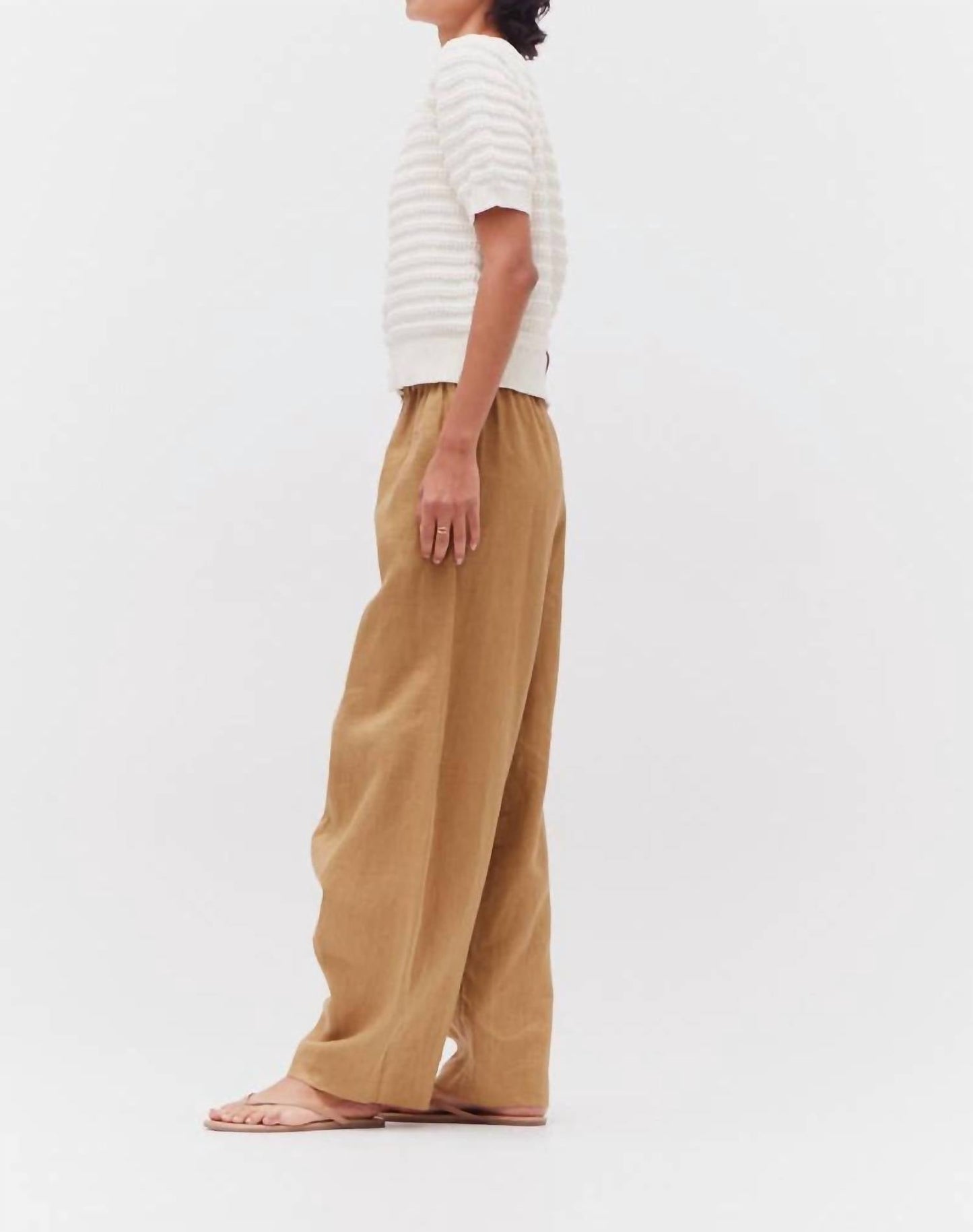 Grade & Gather - Cropped Short Sleeve Cardigan