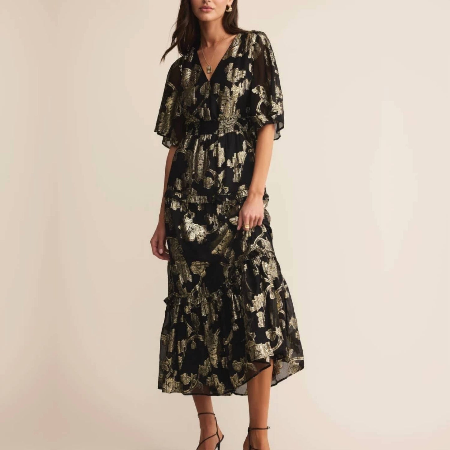 Z Supply - Kiera Jacquard Maxi Dress