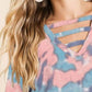 Bibi - Harmony Strappy Tie Dye Top