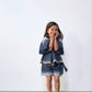 Omamimini - Denim Shorts with Belt