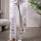 Paparazzi - Women's Embroidered Split Leg Pant