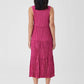 Eileen Fisher - Crushed Silk Tiered Dress