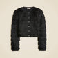 J.Crew - Fringe Cardigan In Metallic Yarn