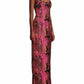 Black Halo - Lumina Jacquard Strapless Maxi Gown