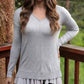 Grace & Lace - Flutter hem top extender