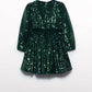 Abel & Lula - Girl's Sequin Velvet Dress