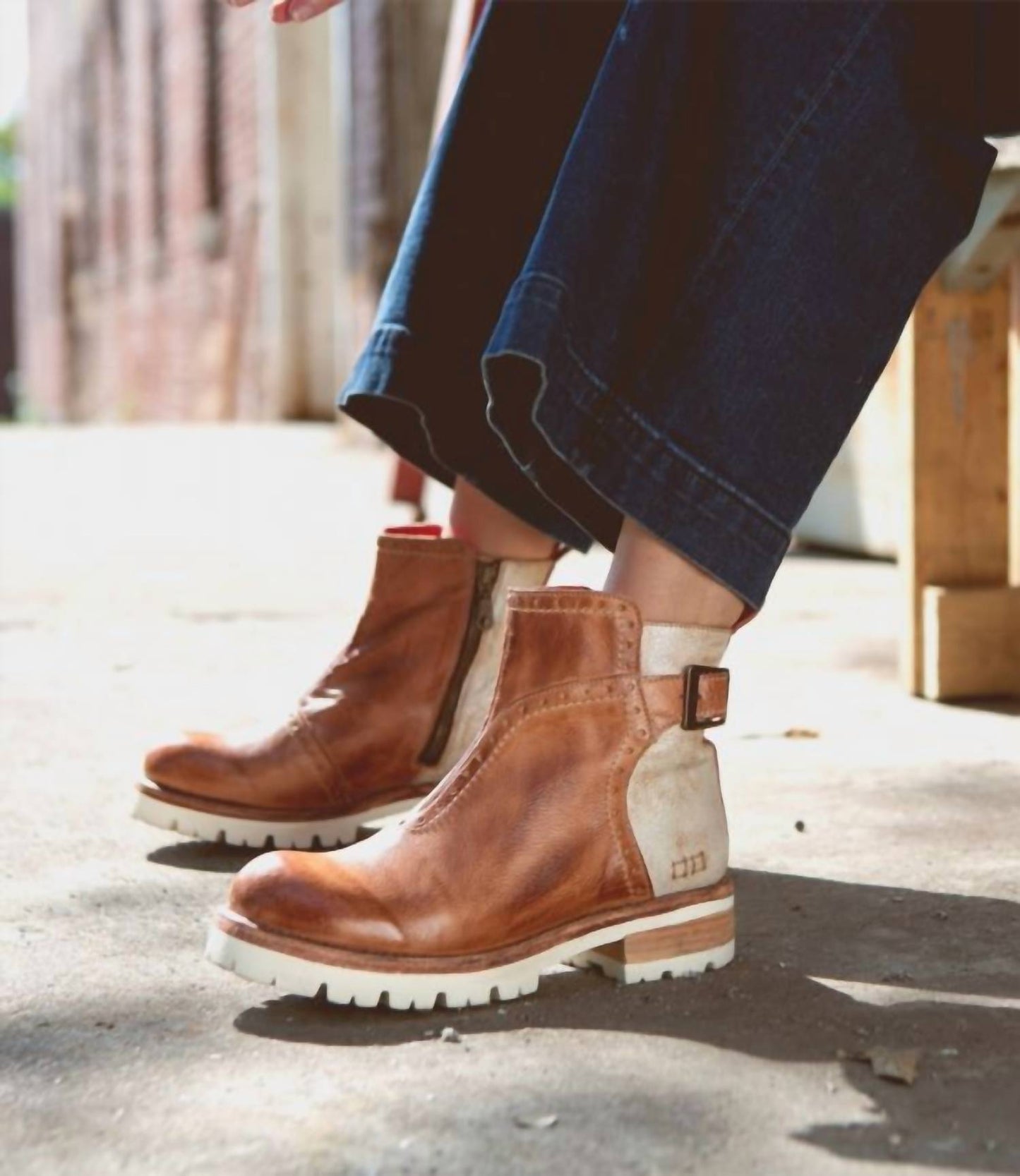 Bedstu - Women's Brianna Leather Boots