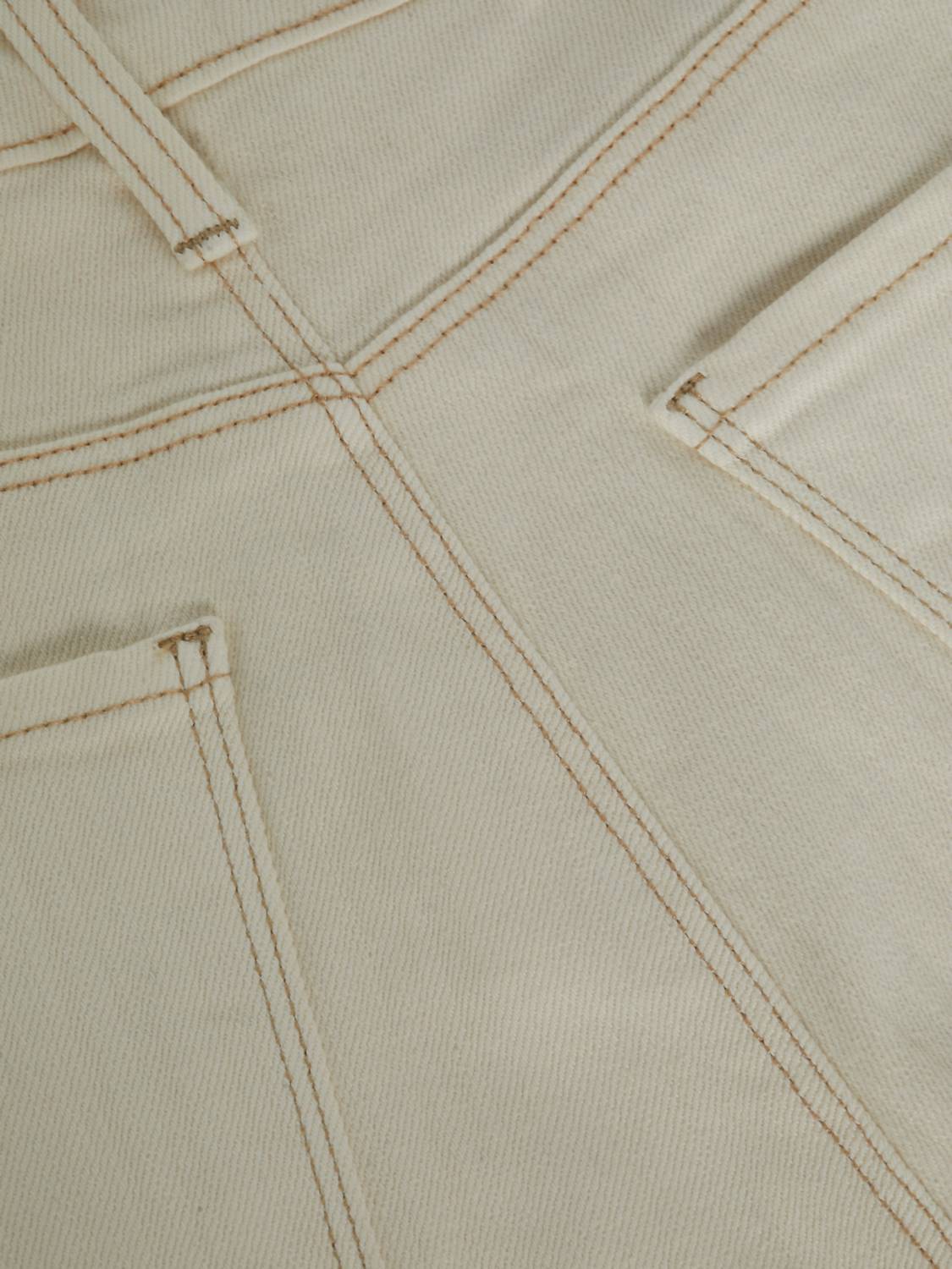 L'Agence - Ruth High Rise Straight Raw Hem Jeans