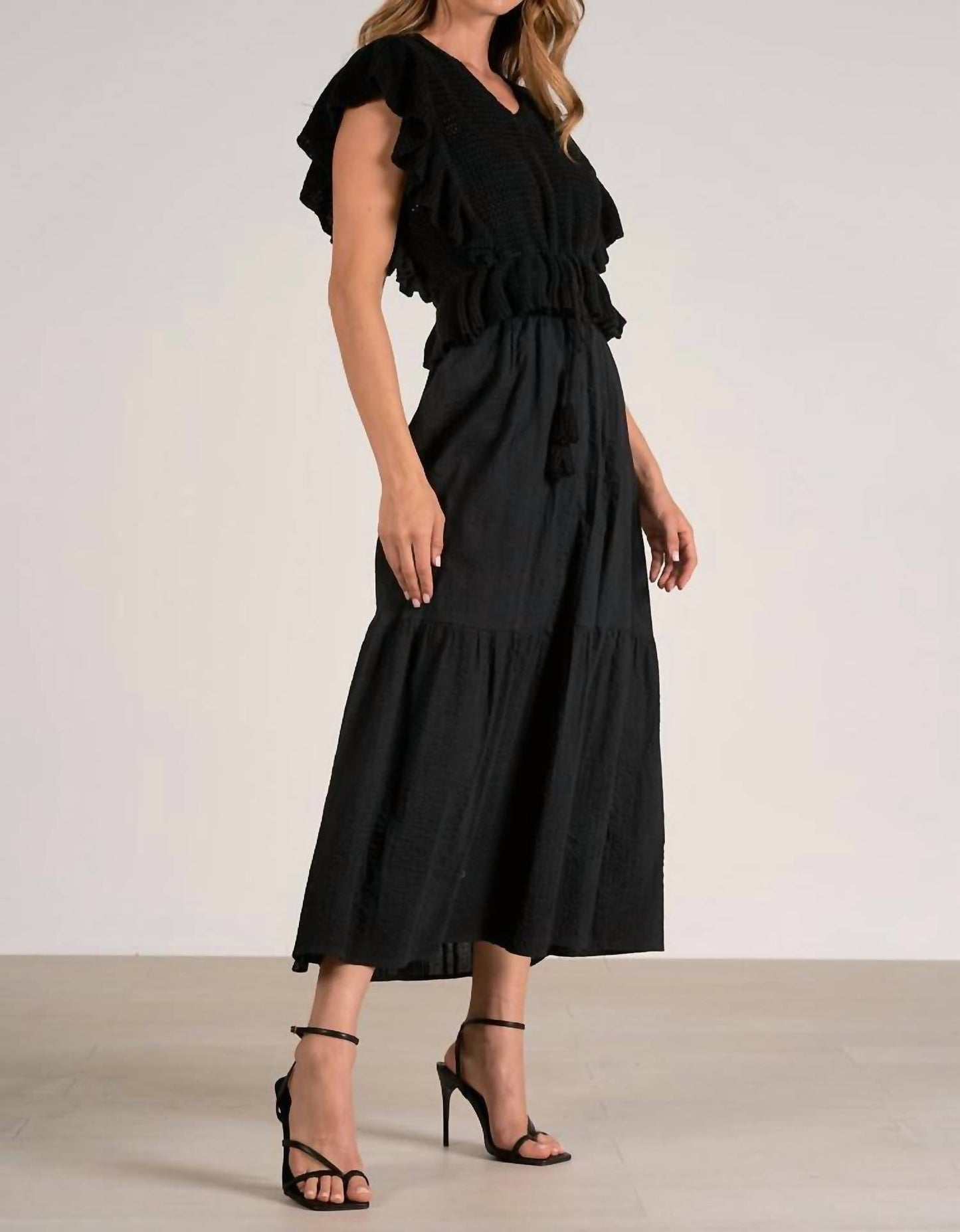 Elan - Mixed Yarn Dress