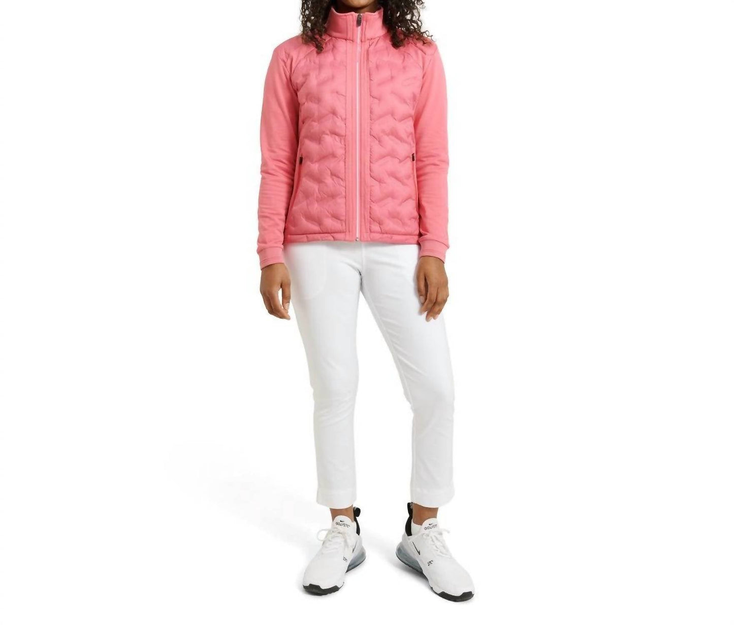 Abacus Sportswear Us - Portrush Full-zip Hybrid Jacket