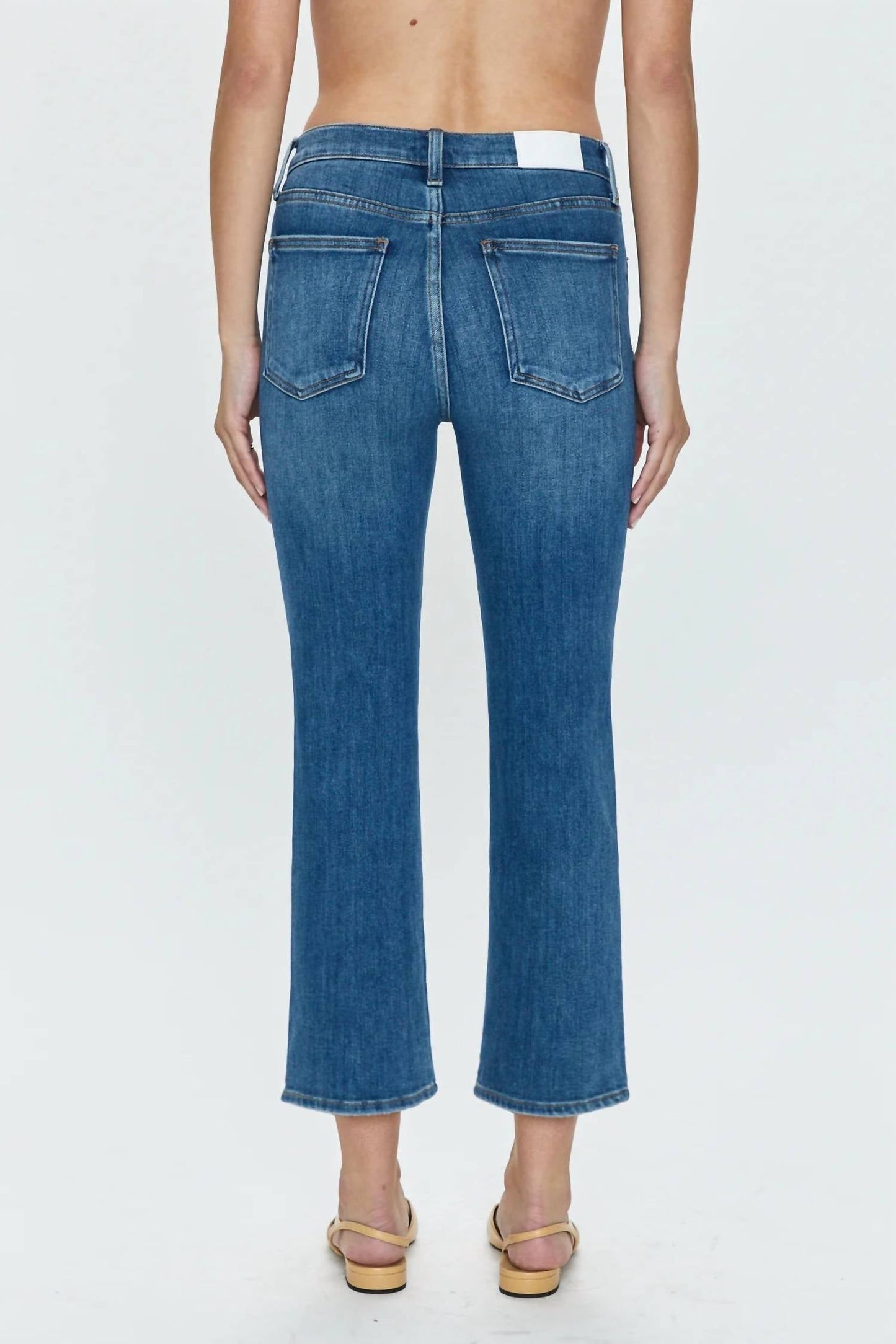 Pistola - Monroe Cigarette Crop High-rise Jeans