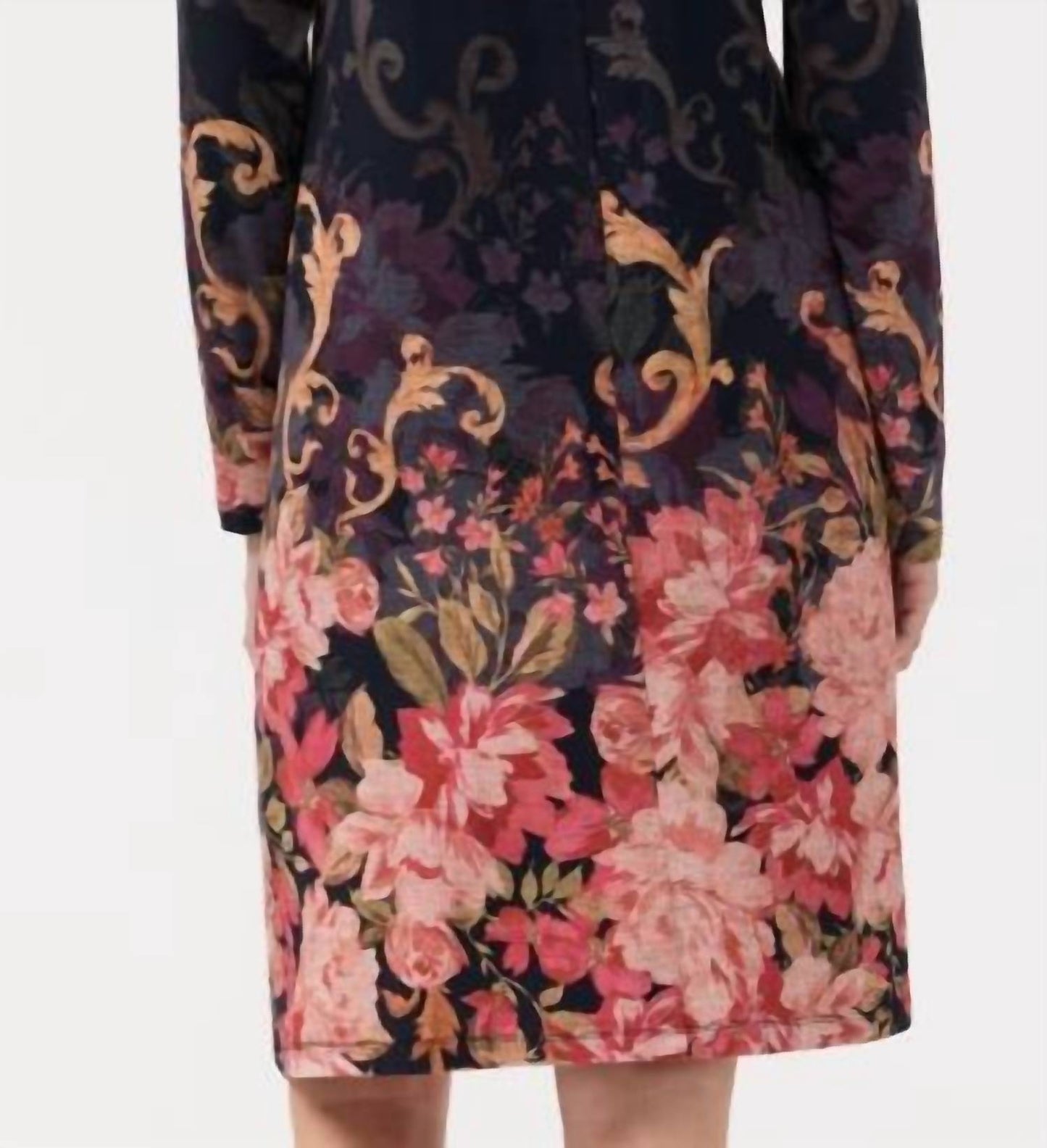 Johnny Was - Janie Favor Mock Neck Swing Dress