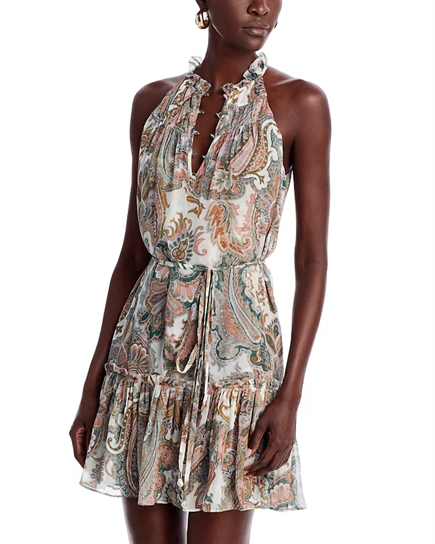 Veronica Beard - DRIA PAISLEY SILK-GEORGETTE DRESS