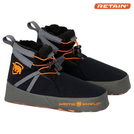 ArcticShield Slippaz Warm Hunting Slippers Black Medium