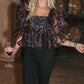 Buddylove - Pammie Puff Sleeve Peplum Top