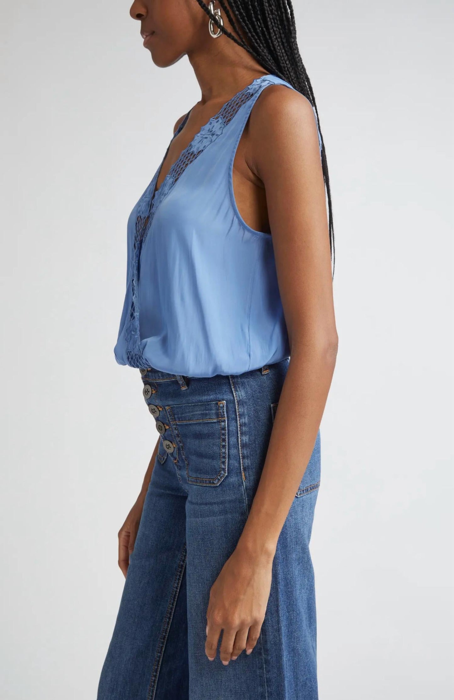 Ramy Brook - Daisy Embroidered Tank Top