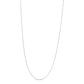 .925 Sterling Silver 0.7mm Slim and Dainty Unisex 18" Inch Ball Bead Chain Necklace