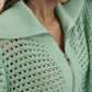 Varley - Eloise Full Zip Knit Sweatshirt
