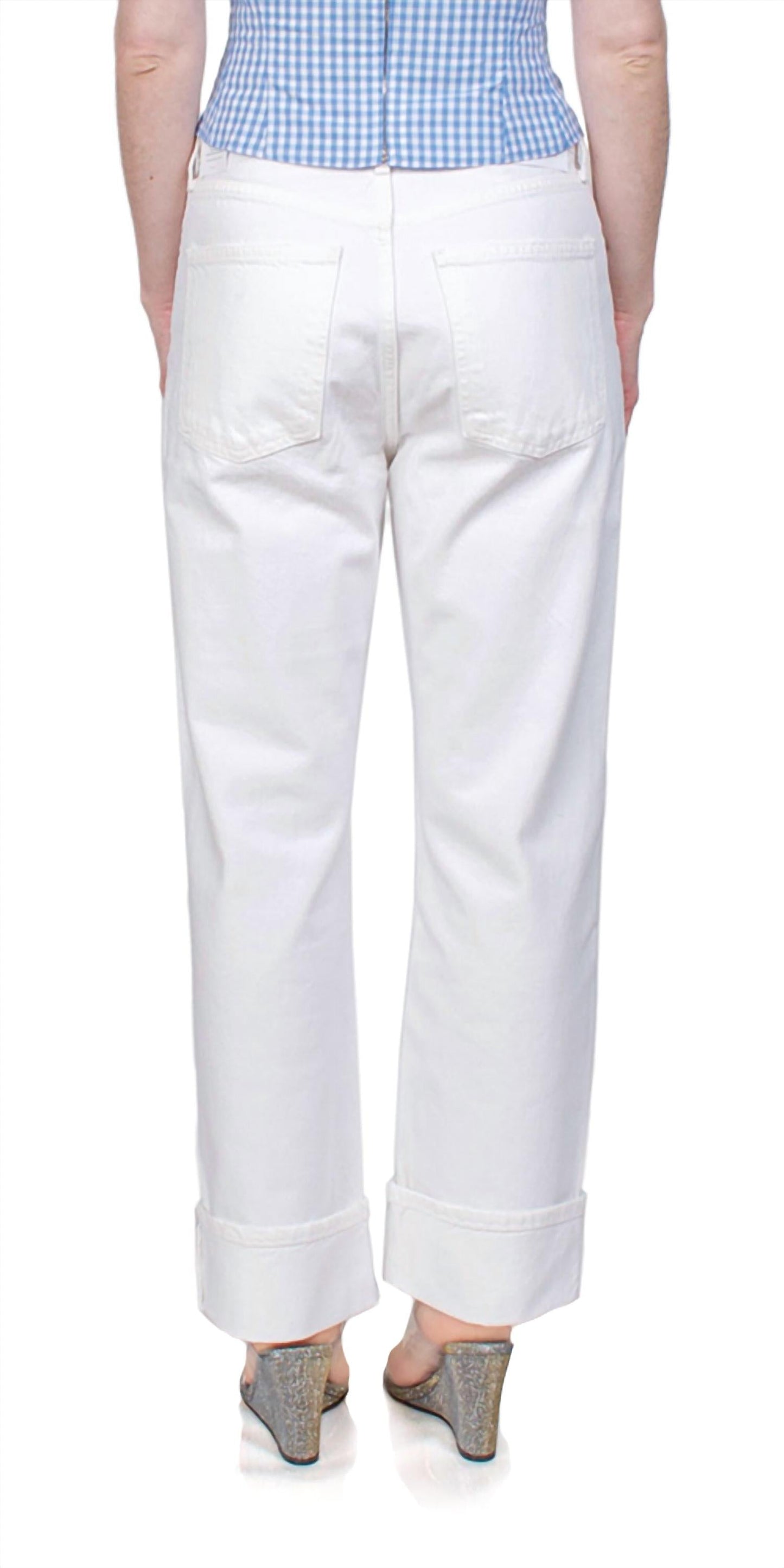 Agolde - Fran Low Slung Straight Jean