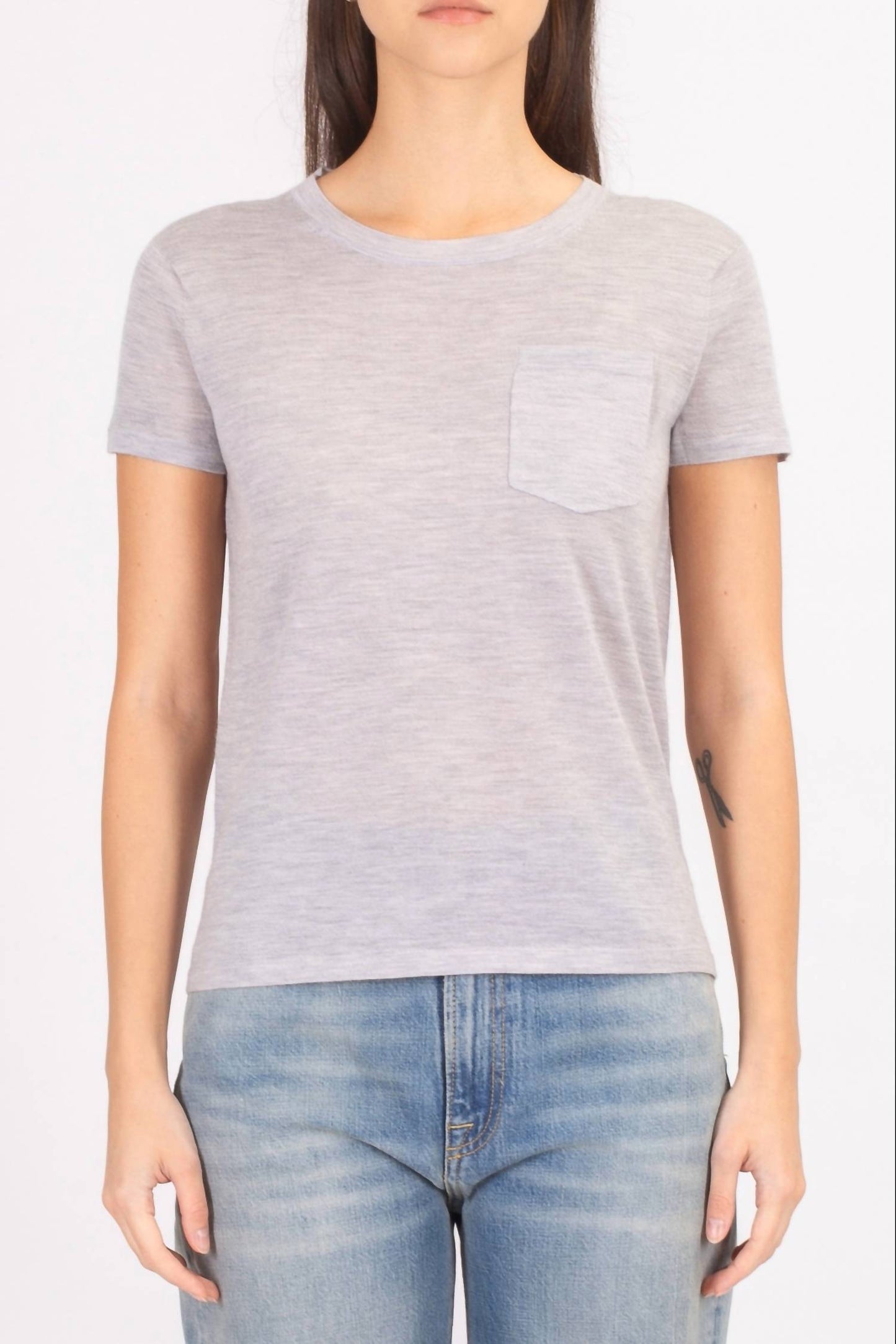 Arch4 Cashmere - Shia Short-sleeved Jersey T-shirt