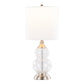 Belle Modern Seeded Glass Table Lamps – Set of 2