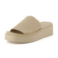 Cushionaire - Women's Pim Wedge Chunky Platform Sandal