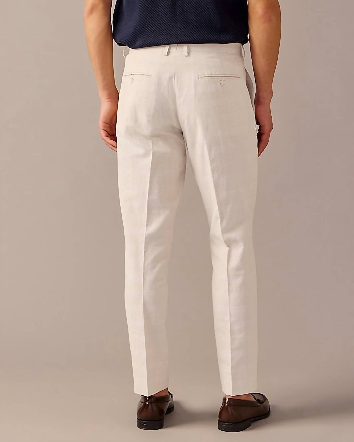 J.Crew - Ludlow Slim-fit Unstructured Suit Pant In Irish Cotton Linen
