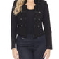 Joseph Ribkoff - Double Breasted Military Jacket