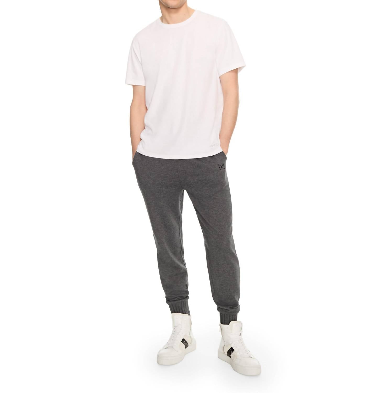 On This Day - Sweater-rib Knit Cuff Sweatpants