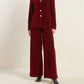 Freemarket - Coy Charm Velvet Wide Leg Pant