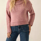 Promesa - Vana Exposed Seam Long Sleeve Sweater