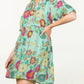 Thml - Hibiscus Puff Sleeve Floral Dress