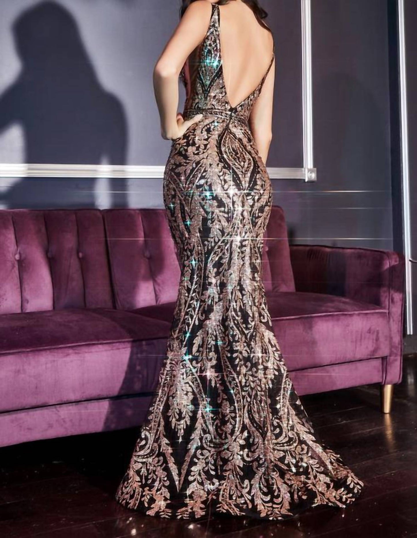 17 Young Dress - Glitter Prom Dress