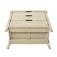 3 Drawer Cabinet - Natural Wood Finish