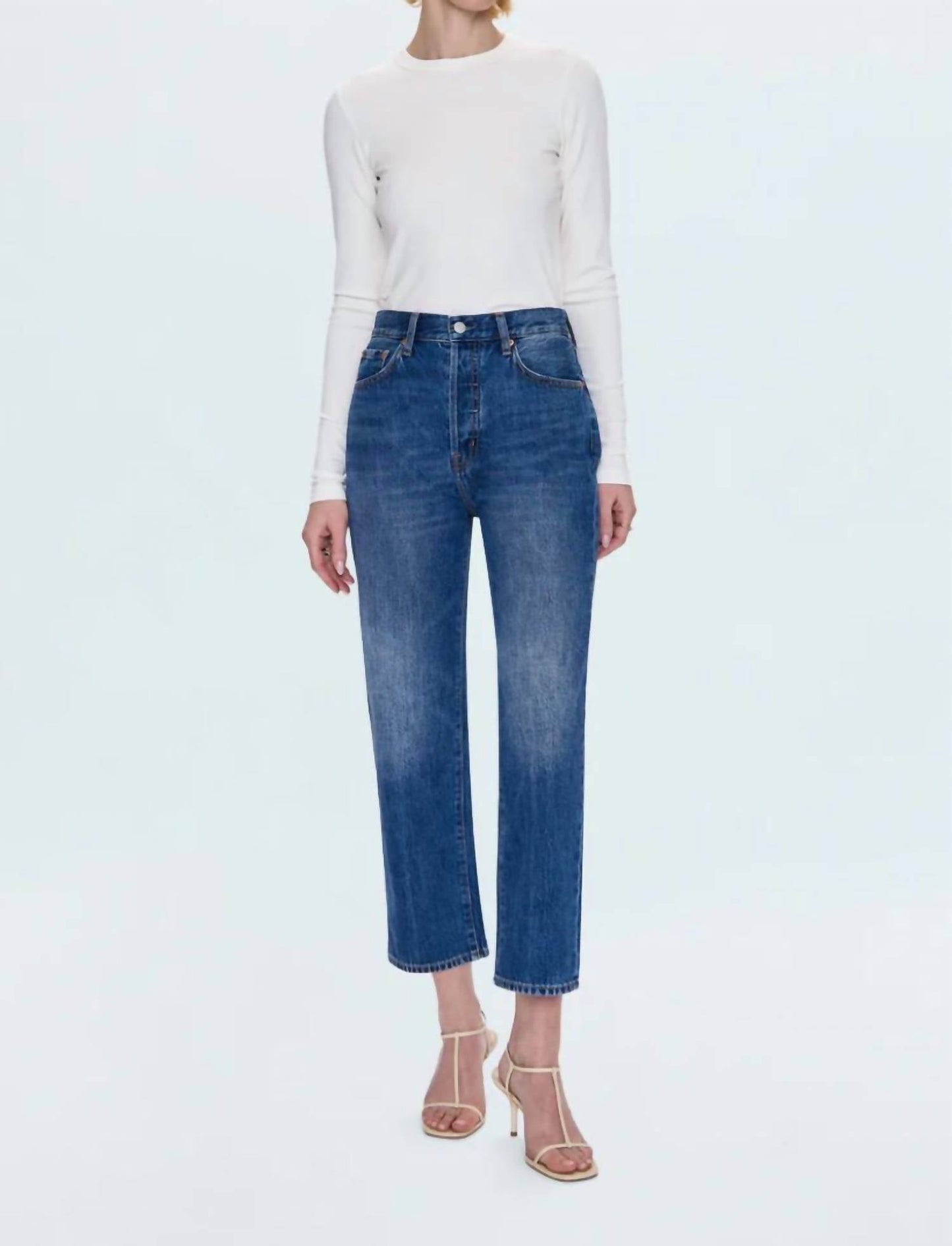 Pistola - Cassie Super High Rise Straight Leg Jeans