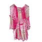 5 Progress - Off The Shoulder Bandana Print Mini Dress