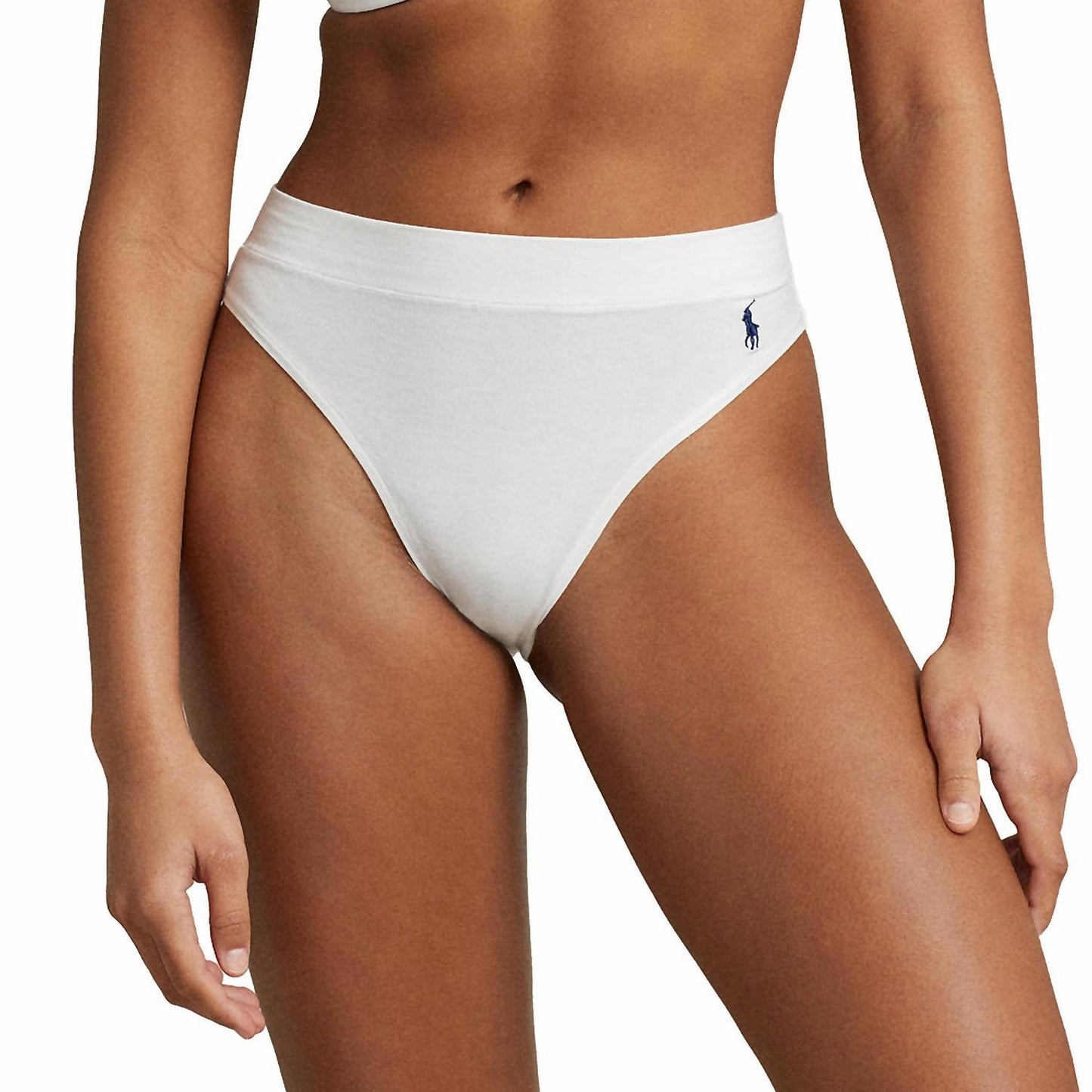 Polo Ralph Lauren - High-Rise High-Cut Organic Cotton Brief