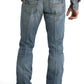 Cinch - Men's Ian Slim Fit Boot-cut Mid-rise Stone Wash Jean