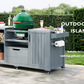 K&K 66.5" Outdoor Kitchen Island for Big Green Egg Grills