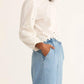 Z Supply - Ambroise Eyelet Long Balloon Sleeves Top