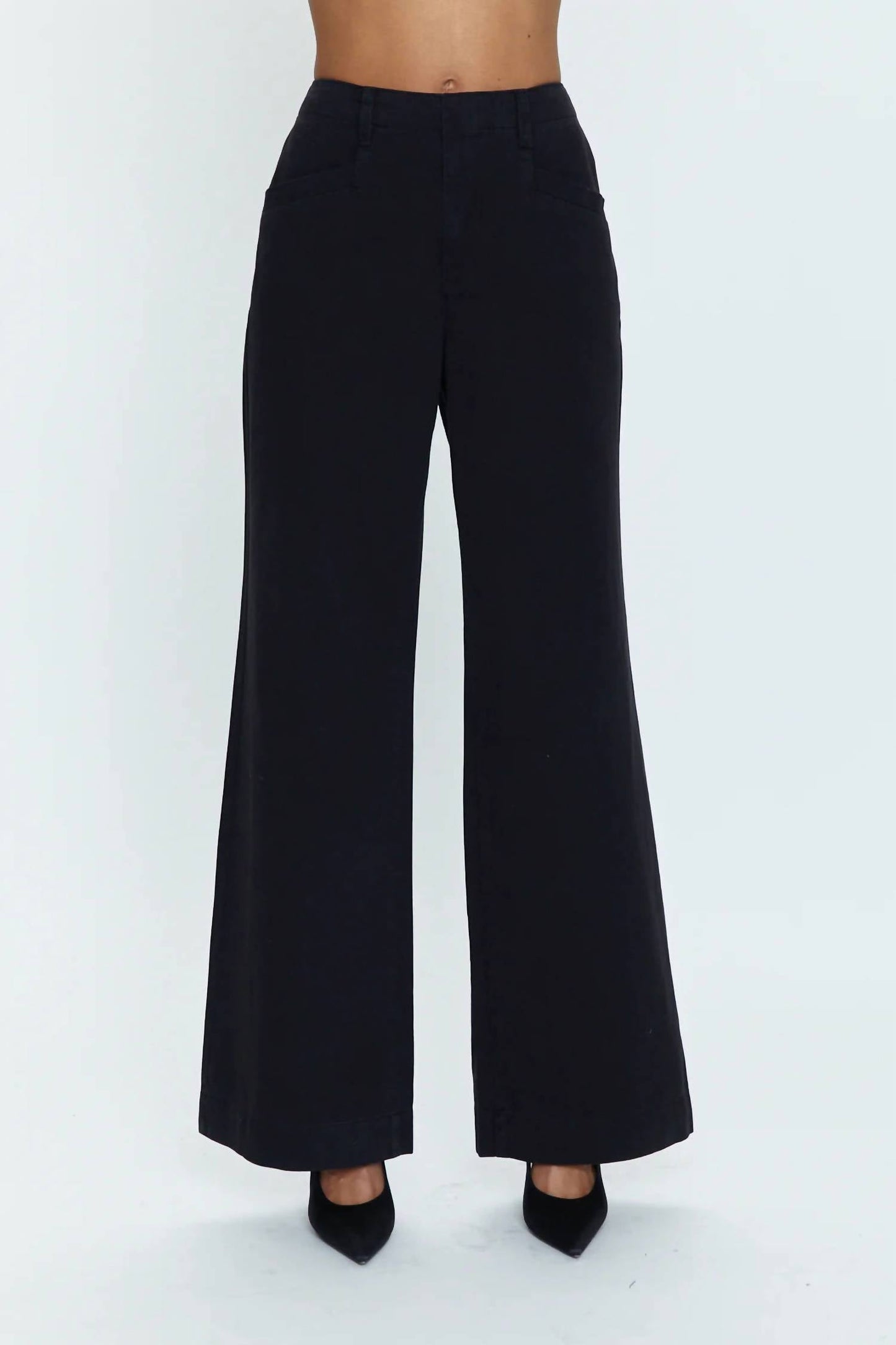 Pistola - Jasmine High-rise Wide-leg Trouser