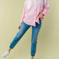 Trendsi - White Birch Full Size Long Sleeve Tie Dye Shirt