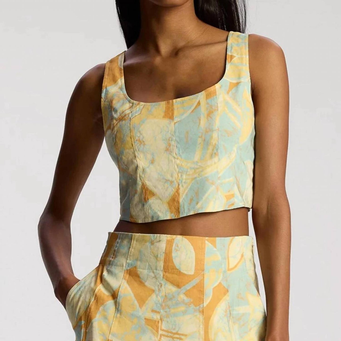 A.L.C. - Isabel Cropped Top