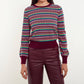 &Isla - Cassie Wave Stitch Crew Top