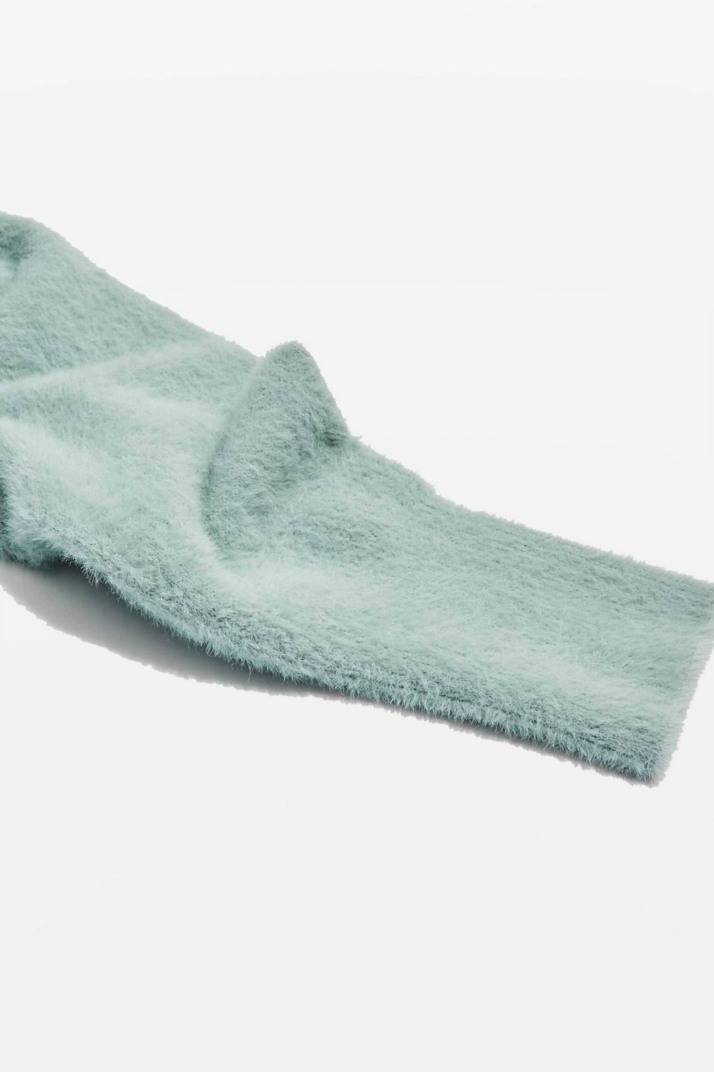 Topshop - Eyelash Knitted Fuzzy Sweater