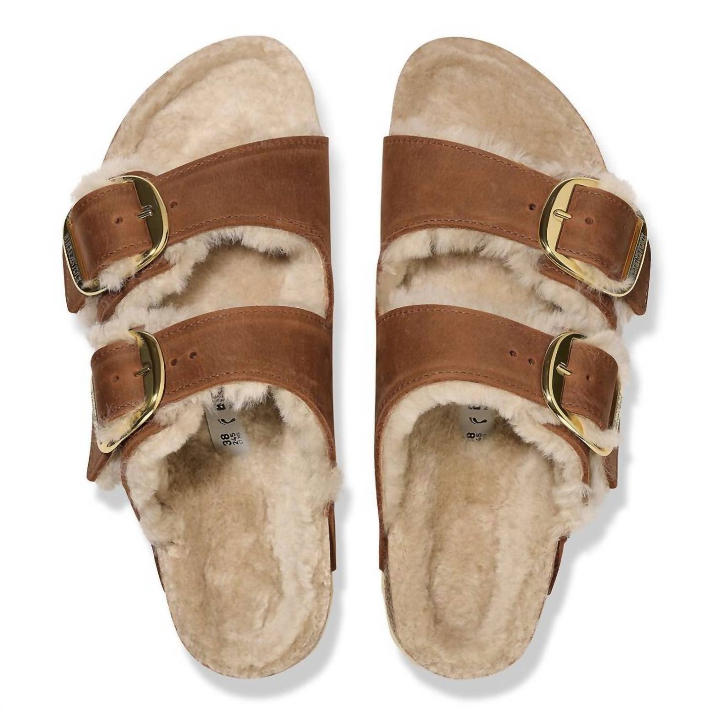 Birkenstock - वीमेन एरिज़ोना शीयरलिंग सैंडल