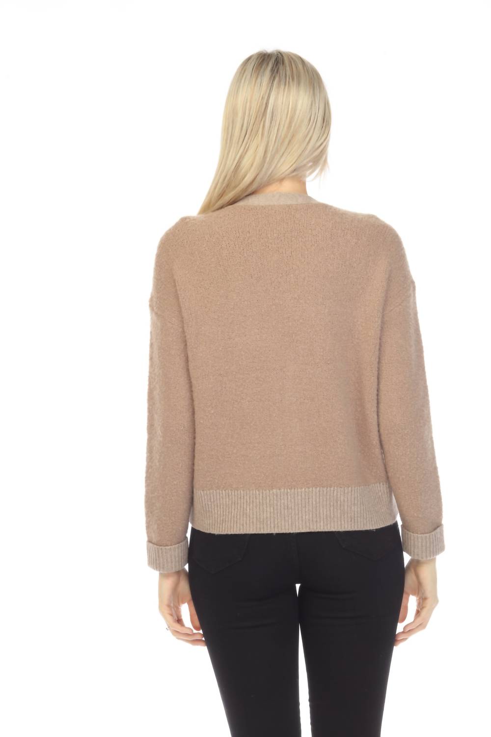 Johnny Was - Calme Teddy Bear Long Sleeve Knit Cardigan