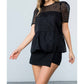 Thml - Mesh Short Sleeve Top