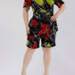 Karen T Design - Modern Wrap Romper With Tie Waist