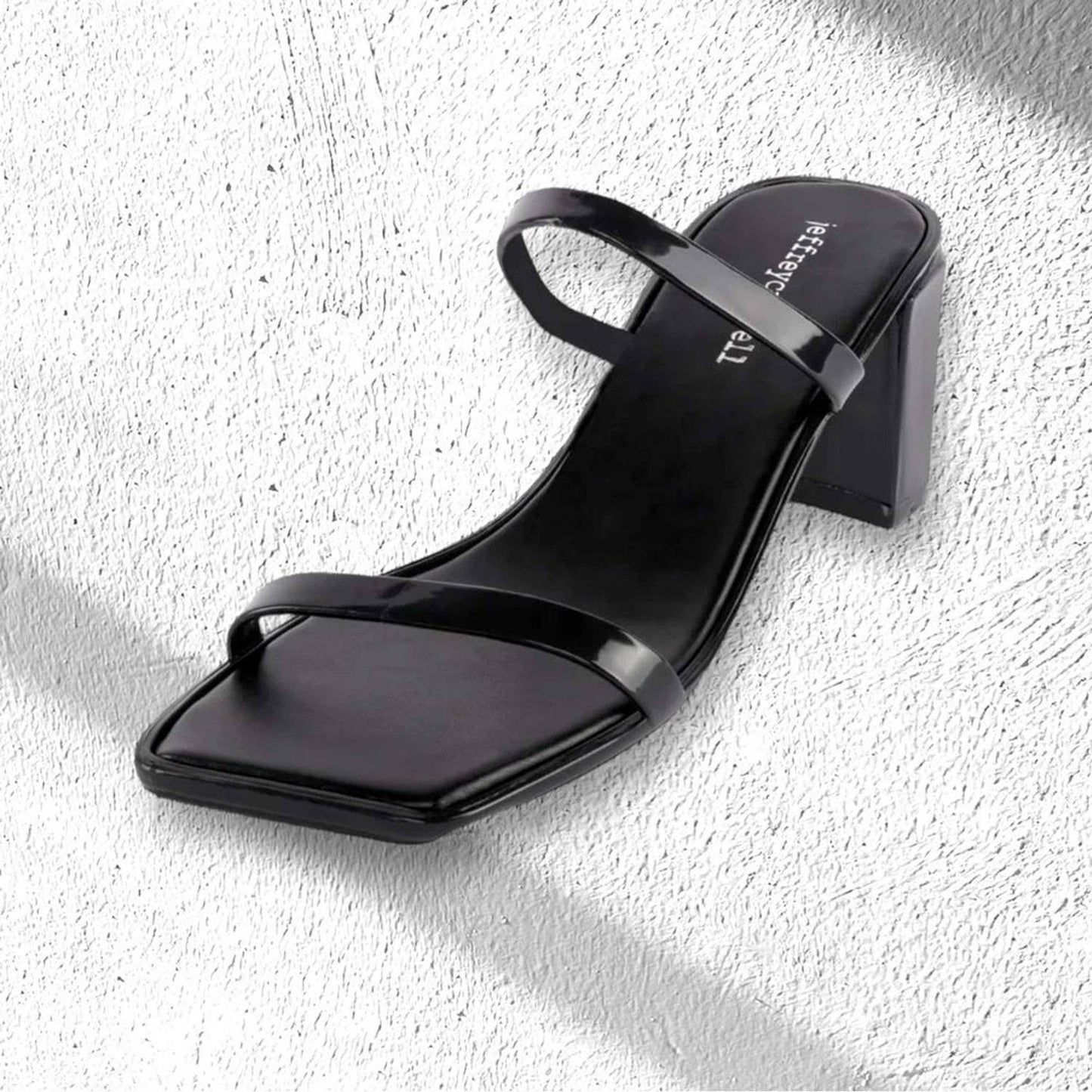 Jeffrey Campbell - Women's Jamm Jelly High Heel Slide Sandals